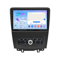 Amplificador AutoRadio 7851 GPS integrado de 8 núcleos con CarPlay y pantalla estéreo de navegación Android para Ford Mustang 2010 ~ 2014