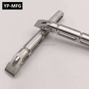 High-precision machined stainless steel parts, titanium, brass, plastic custom CNC parts and auto components with fast delivery - Product Image 4