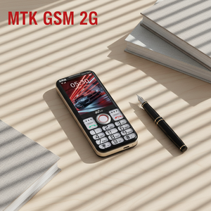 OEM ODM <span class=keywords><strong>GSM</strong></span> MTK 2G Écran tactile 2,8 pouces Grand haut-parleur Batterie Double carte SIM Sans caméra Clavier à touches en cristal Étui en cuir Cadeau - Product Image 4