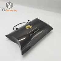Boîte d'emballage vide pour ciseaux de coiffure de salon de barbier avec logo personnalisé noir brillant de qualité supérieure