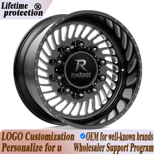 American <span class=keywords><strong>Force</strong></span> 6N17 VADER SD Jantes forgées 17-26 pouces en alliage tout-terrain personnalisé Design concave profond pour Ford Super Duty F350 <span class=keywords><strong>Ram</strong></span> - Product Image 2