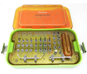 Kit Implan Dentium Asli Dentium DASK Dental <span class=keywords><strong>Implant</strong></span> <span class=keywords><strong>Bone</strong></span> Chisel Digital Guide Surgery Prosthetic Kit - Product Image 6