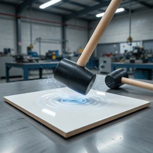 Marteau d'installation de revêtements de sol de qualité industrielle Sunsbuild Pro, 16oz 24oz, tête en caoutchouc non-marquant, pour pose de carreaux stratifiés, OEM - Product Image 5