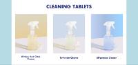 Nettoyant en spray solide tout usage, neutre, sûr et efficace, anti-taches, avec recharge de comprimés nettoyants naturels