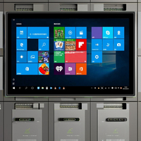 VINCANWO windows J1900 ordinateur intégré industriel 15 pouces IP65 étanche écran tactile capacitif i3 CPU Android d'exploitation 4GB