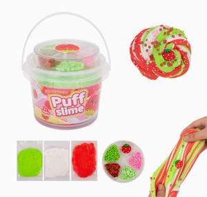 Juguete de Slime Perfumado en Cubeta, con Forma de Fruta, Suave y Esponjoso, Sensorial, para Aliviar el Estrés, Plastilina Antiestrés - Product Image 5