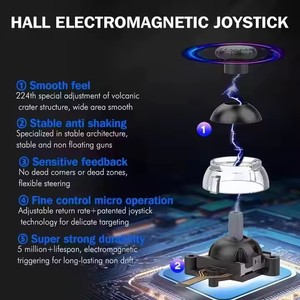 X5 Mini controlador de juego inalámbrico Strech con refrigeración Dual Hall PC Streaming Game Controlador de juego inalámbrico para teléfono <span class=keywords><strong>Android</strong></span> - Product Image 4