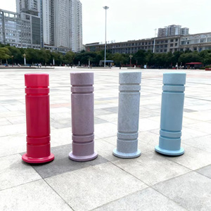 Poteau <span class=keywords><strong>de</strong></span> signalisation routière LED, avertisseur anti-collision, poteau fixe au sol, colonne mobile, multicolore, télécommandé, pour aménagement paysager, Noël, Halloween - Product Image 3