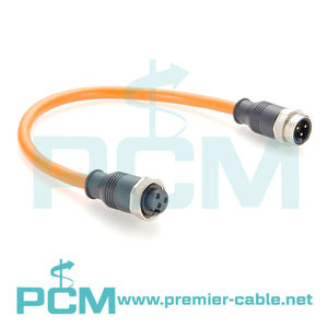 7/8 ''-16UN <span class=keywords><strong>สาย</strong></span>ต่อขยาย3 PIN ตัวผู้เป็นตัวเมียสำหรับอุปกรณ์ในรถ Fieldbus <span class=keywords><strong>CC</strong></span>-<span class=keywords><strong>Link</strong></span> PROFIBUS Power - Product Image 3