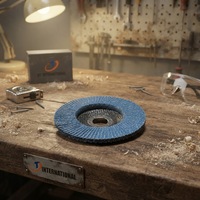Disque à lamelles en zircone alumineuse Dongtai, support en fibre de verre, grains 40, 60, 80, diamètre 100 mm, disque abrasif OEM, disque de ponçage