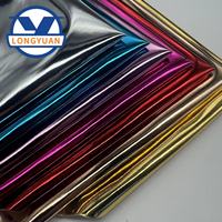 0.7MM BROSSE Tissu Pu Coagulé avec Pu Sans Rides PVC Tpu Film Cuir Matériel Peut Être Classé Comme Chaussures Matériel
