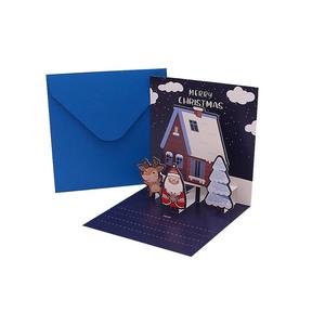 3D Pop Up kuzey kutup kart işareti noel özel - Product Image 6