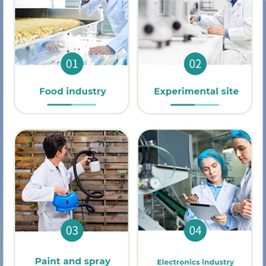 Échantillon gratuit blouse de laboratoire chimique résistante combinaison de sécurité à manches longues robe de laboratoire antistatique et antipoussière - Product Image 3