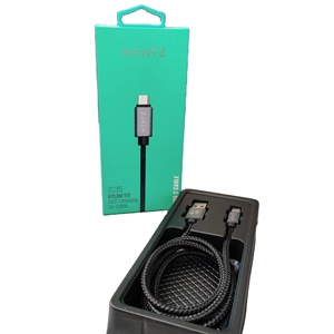 Heatz 1 Meter USB Type-C 3A nhanh chóng sạc cáp Nylon 'fit <span class=keywords><strong>Android</strong></span> IOS thiết bị & máy tính bảng 1 m chiều dài cáp có sẵn - Product Image 1