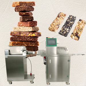 Tốc độ cao hoàn toàn tự động bơ pho mát thanh làm cho máy sô cô la Thanh Protein thanh dây chuyền sản xuất với máy đóng gói - Product Image 5