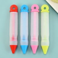 Kit de Herramientas para Decorar Pasteles, Bolígrafos Decorativos de Silicona para Repostería, Galletas, Chocolate y Crema, para el Día del Padre y San Valentín