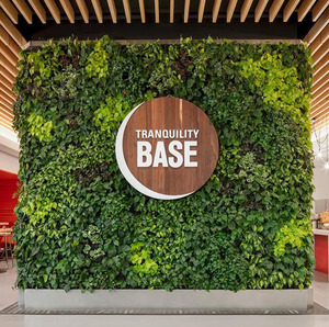 Bán buôn cỏ tấm Tường Lá nhân tạo tấm cây xanh tường UV bảo vệ Backdrop sự riêng tư hàng rào màn hình trang trí đám cưới - Product Image 2