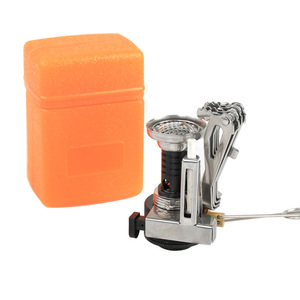 Mini <b>Camping</b> Gas <b>Stove</b> Pot Kettle Sets Outdoor Hiking Cookware Picnic Cooking Set Non-stick Bowls With Foldable Spoon Fork Knife - Product Image 5