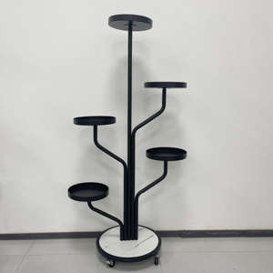 Présentoir à fleurs en métal OEM Pots or décoration intérieure porte-fleurs étagère <span class=keywords><strong>pour</strong></span> pots de fleurs <span class=keywords><strong>pour</strong></span> plantes - Product Image 4