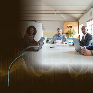 Microphone cardioïde à col de cygne à son clair pour salle de conférence - Product Image 1