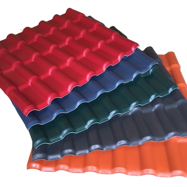 Pvc Glazed corrugated Roof Tile Making