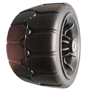 <span class=keywords><strong>Roue</strong></span> en mousse PU de 7 pouces de <span class=keywords><strong>large</strong></span> <span class=keywords><strong>pour</strong></span> <span class=keywords><strong>chariot</strong></span> de plage pliable d'extérieur, <span class=keywords><strong>chariot</strong></span> de fret - Product Image 5
