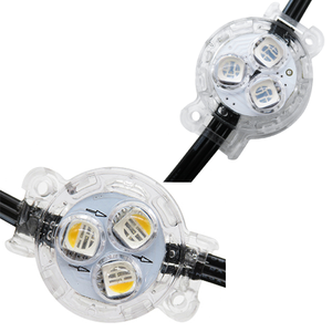 Aoying Point <span class=keywords><strong>Led</strong></span> Pixel Luz Ao Ar Livre de Alta Qualidade DC12V 30mm UCS2904 Módulo RGBW Pixel <span class=keywords><strong>Led</strong></span> Luzes Gemstone Permanent <span class=keywords><strong>Lights</strong></span> - Product Image 2