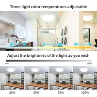 Plafonnier LED moderne minimaliste à montage en surface, rechargeable avec détecteur de mouvement pour les escaliers, les couloirs, les entrepôts, les entrées de maison