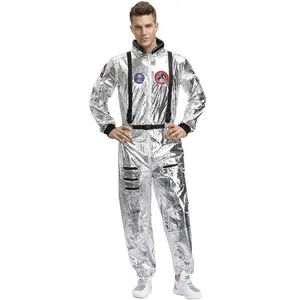 Disfraz de Halloween para hombres y mujeres, disfraz de astronauta espacial, para pareja adulta