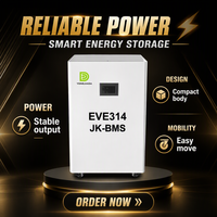 YONGJIADA Stock UE 16kwh 30kwh Kit de batterie au lithium Batterie verticale Lifepo4 Pack de batterie Stockage domestique Fnerav 512V 48V 314AH