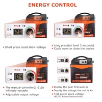 Zonne-aangedreven elektrische omheining energizer voor vee op de boerderij - milieuvriendelijk met 12V zonnepaneel