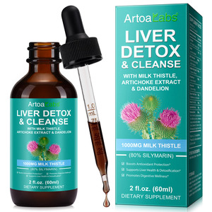 Sylimarin 80% sữa hữu cơ tự nhiên chiết xuất cây kế bổ sung giọt artoalabs gan giải độc làm sạch chiết xuất cây kế sữa - Product Image 5