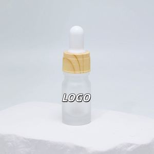 Wholesale Essential Oil <b>Bottle</b> Screw Cap Flat Shoulder Diverse Styles Customized1ml-5ml Wood-like Grain Cap Empty <b>Dropper</b> <b>Bottle</b> - Product Image 1