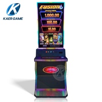 Machine de jeu vidéo d'arcade verticale à écran tactile incurvé personnalisé de 32/43 pouces armoire métallique chasse africaine