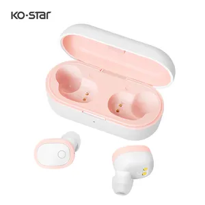 Tai Nghe Nhét Tai Mini Giá Rẻ Miễn Phí Vận Chuyển Tai Nghe Nhét Tai Bluetooth Không Dây Thực Sự TWS Thể Thao Âm Nhạc Stereo 20H Tai Nghe Nhét Tai