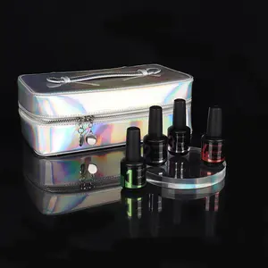 Hanyinails Professional factory supplying Private label gel luxury nail supplies clear soft gel tip kit