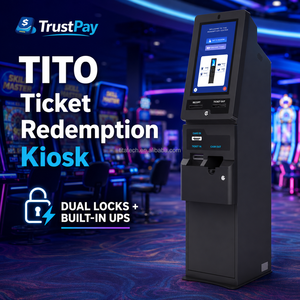 Distributeur de billets Casino Fusion Series Kiosk Puloon F53 avec fonction TITO et armoires de jeux de compétences de divertissement avec fonction SDK - Product Image 1