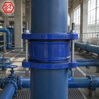 Compensateur d'expansion de pipeline en fonte ductile à bride flexible à étages pour l'alimentation en eau et le CVC 16