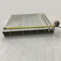 Profilé de dissipateur thermique en alliage d'aluminium série 6000 découpé CNC, étanche IP65, pour usage industriel, fourni par l'usine