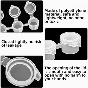 Popolare Set di Colori Acrilici Panwenbo, Scatola Vuota da 2ml 3ml 5ml 6/8 Strisce per Bambini e Artisti, Kit di Pittura in Vari Colori - Product Image 5