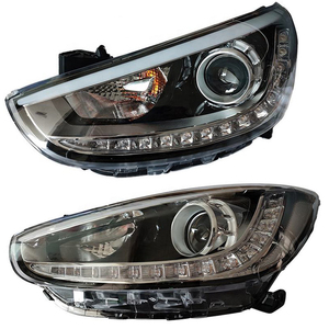 Phare avant pour Hyundai Accent 2012 - 2016 2017, projecteur, lampe de phare, DRL, pièces automobiles 92101-<span class=keywords><strong>1R520</strong></span> <span class=keywords><strong>92102</strong></span>-<span class=keywords><strong>1R520</strong></span> - Product Image 3