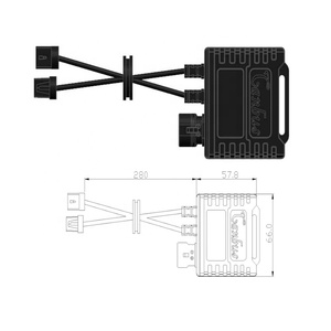 Phare LED de haute qualité 9-16V 150 HKZ, fréquence de fonctionnement 9005 9006 9012, avec fonction d'annulation des messages d'avertissement et filtre EMC - Product Image 3