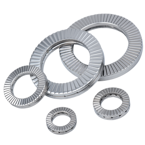 Arandela de bloqueo de cuña de acero inoxidable M3 ~ M26 DIN25201, arandela de bloqueo a prueba de vibraciones antiaflojamiento para seguridad de pernos - Product Image 6
