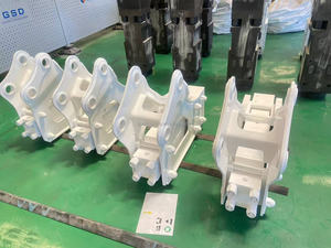 Goodb HL140 HL150 HL155 hợp kim thép bên Loại thủy lực búa cho 15t đến 22t Máy xúc file đính kèm - Product Image 3