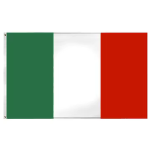 Pabrik grosir membuat kustomisasi 100% poliester 3*5 kaki bendera Italia merah putih hijau untuk iklan - Product Image 1