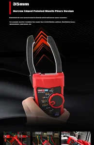 Pinza Amperimétrica UNI-T UT219PV, Multímetro Digital AC, Voltímetro, Amperímetro, 1000A, 1500V, 2500V, LPF, con Bluetooth, para Pruebas Solares - Product Image 6