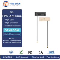 Antenne FPC interne 915 MHz 868 MHz pour appareils IoT LoRa LPWAN, 50 Ohm VSWR 1.5 max, connecteur personnalisé, longueur de câble OEM