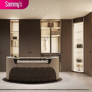 Armoire <span class=keywords><strong>de</strong></span> rangement en tissu <span class=keywords><strong>de</strong></span> verre avec cadre en aluminium Coiffeuse pour <span class=keywords><strong>la</strong></span> maison Chambre à coucher Salon Meubles pour l'appartement - Product Image 1