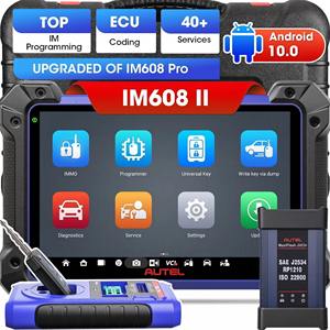 Kit Autel MaxiIM IM608 II XP400 Pro avec câble principal IM608Pro, scanner automobile Autel MaxiIM IM608, outils de diagnostic pour voitures - Product Image 1