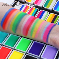 Kit de maquillage corporel professionnel FX, non toxique, hypoallergénique, à base d'eau, pour le visage et le corps, pour Halloween, cosplay, festivals